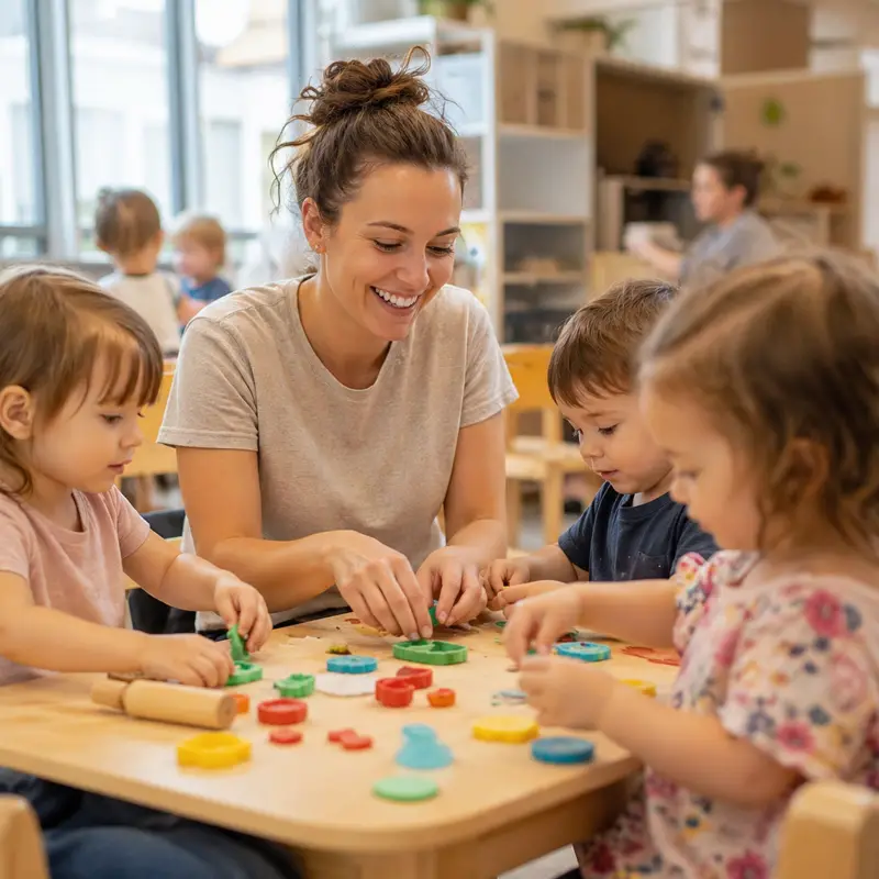 éducatrice en petite enfance dans différents milieux