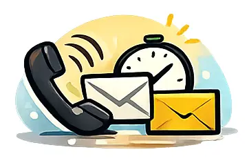 3. Nous vous répondons rapidement